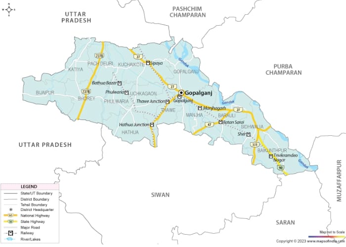 Gopalganj Map - Apna Gopalganj 1