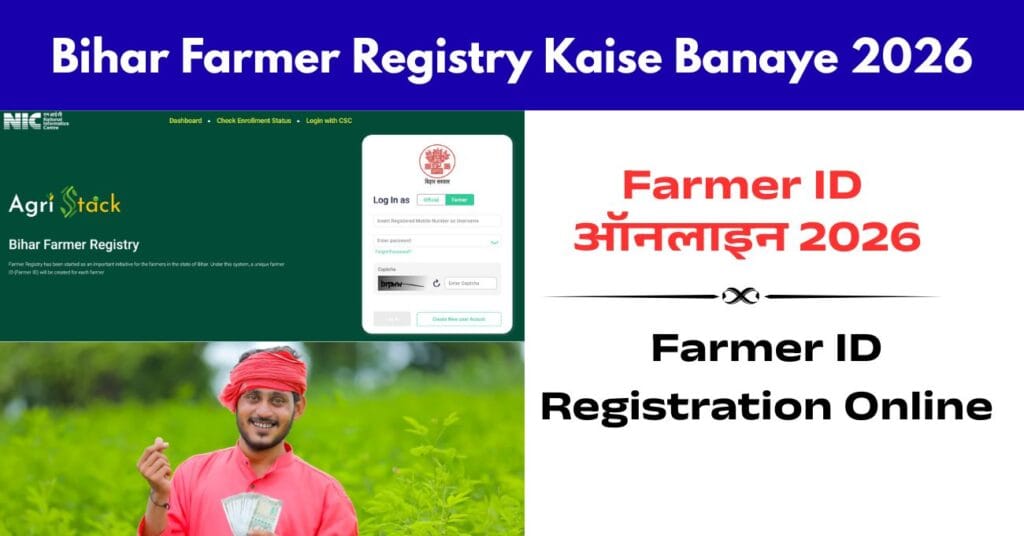 Bihar Farmer Registry Kaise Banaye 2026